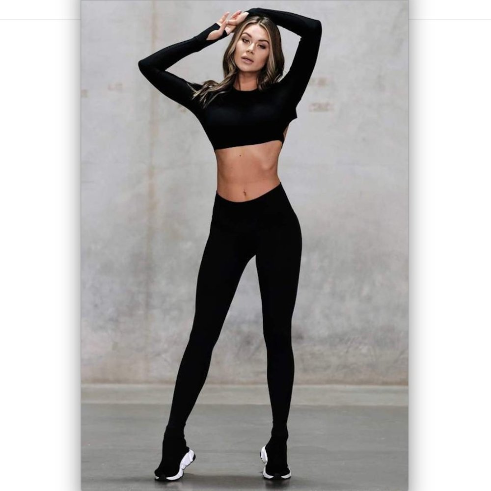 Niyama Sol high waisted sandblast legging - S